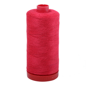 Aurifil embroidery thread spool in Raspberry (8255) - 12/2 325m