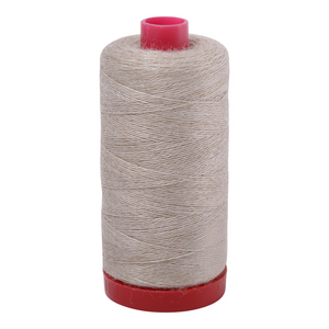 Aurifil embroidery thread spool in Stone (8310) - 12/2 325m