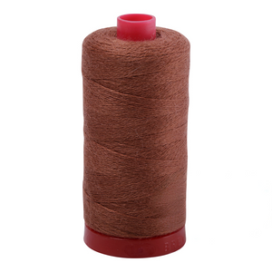 Aurifil embroidery thread spool in Hazelnut (8321) - 12/2 325m