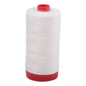 Aurifil embroidery thread spool in Eggshell (8328) - 12/2 325m