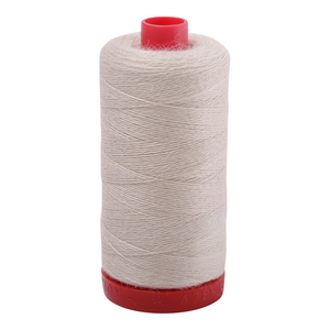 Aurifil embroidery thread spool in Light Linen (8339) - 12/2 325m