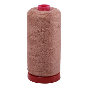 Aurifil embroidery thread spool in Dark Taupe (8344) - 12/2 325m
