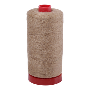 Aurifil embroidery thread spool in Dark Linen (8346) - 12/2 325m