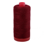 Aurifil embroidery thread spool in Wine (8460) - 12/2 325m