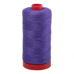 Aurifil embroidery thread spool in Iris (8526) - 12/2 325m