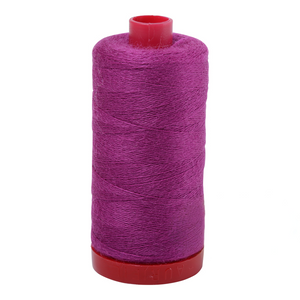 Aurifil embroidery thread spool in Violet (8540) - 12/2 325m