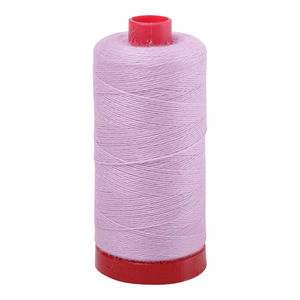 Aurifil embroidery thread spool in Light Lavender (8574) - 12/2 325m