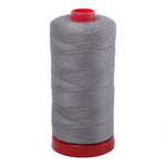 Aurifil embroidery thread spool in Med Grey (8610) - 12/2 325m