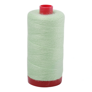 Aurifil embroidery thread spool in Fresh Mint (8860) - 12/2 325m