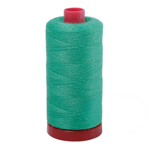 Aurifil embroidery thread spool in Kelly (8875) - 12/2 325m