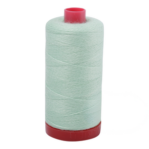Aurifil embroidery thread spool in Mint (8898) - 12/2 325m