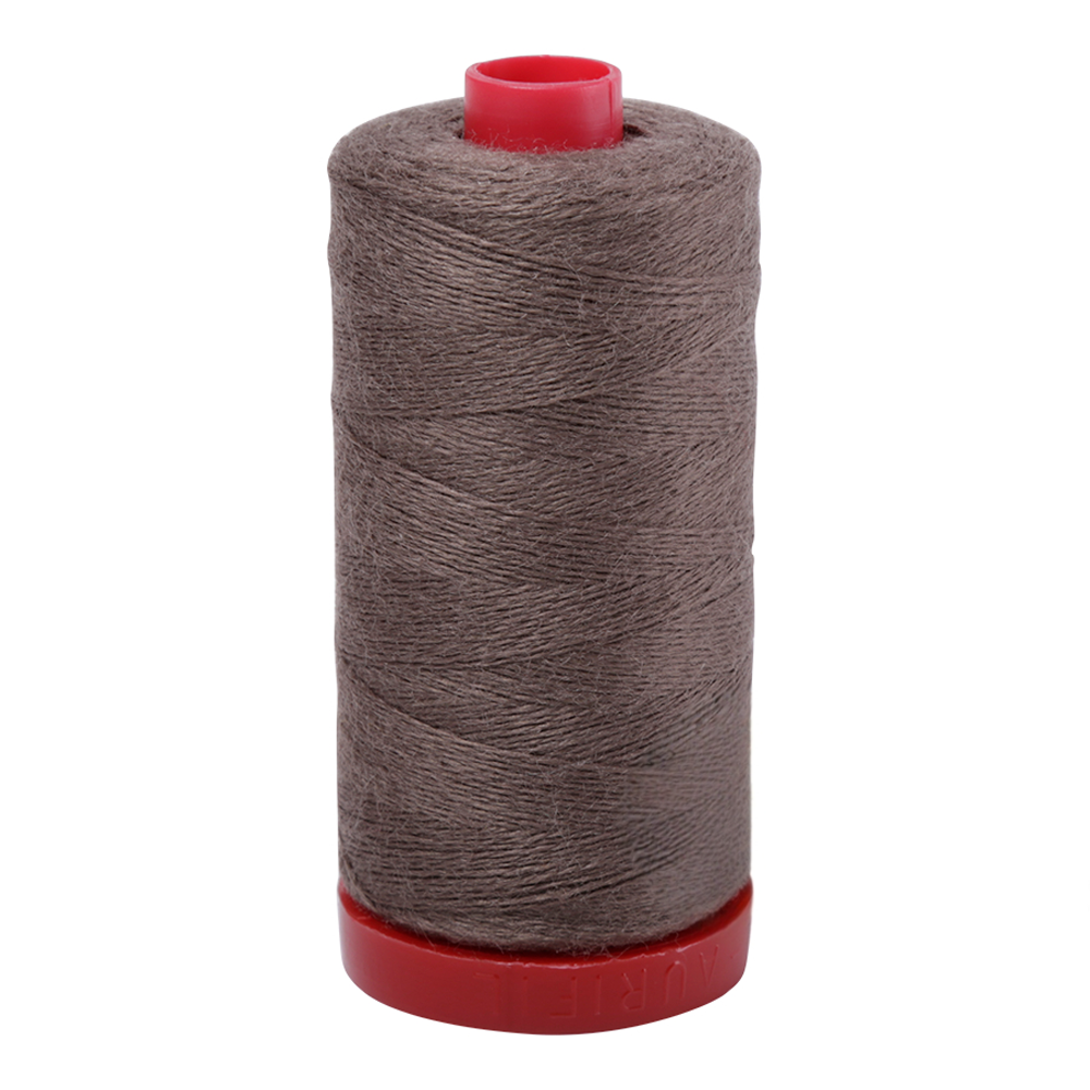 Aurifil embroidery thread spool in Stormy Day (8910) - 12/2 325m