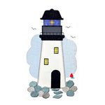 Lighthouse Scene 2 - Digital Download - craft pattern by V-Stitch Designs