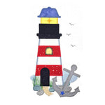 Lighthouse Scene 3 - Digital Download - craft pattern by V-Stitch Designs