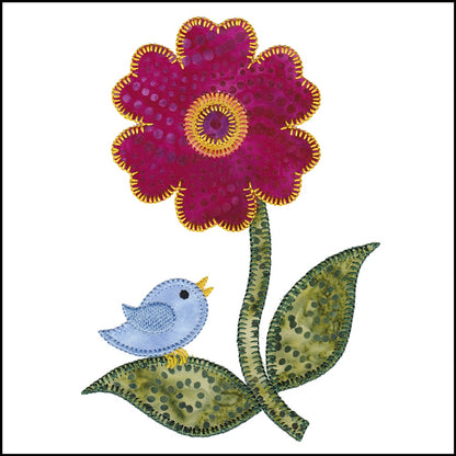 V-Stitch Designs Little Round Flower set -Digital Download