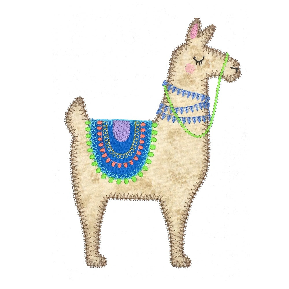 llamas set -Digital Download - craft pattern by V-Stitch Designs - packaging