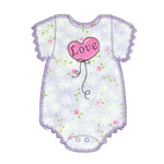 Love Onesie - Digital Download - craft pattern by V-Stitch Designs