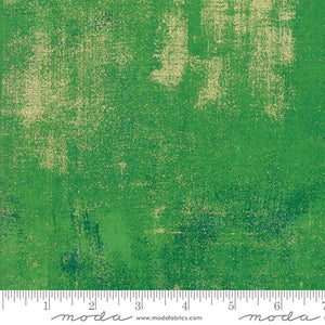 Moda Grunge Metallic Cotton Fern 339 (0.5m)