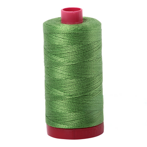 Aurifil Thread 12wt 325m Grass Green 1114