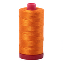 Aurifil Thread 12wt 325m Bright Orange 1133