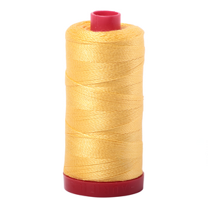 Aurifil Thread 12wt 325m Pale Yellow 1135