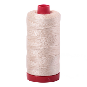 Aurifil Thread 12wt 325m Light Sand 2000