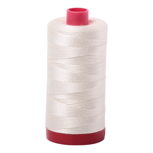 Aurifil Thread 12wt 325m Chalk 2026