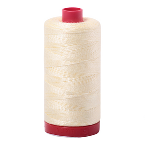 Aurifil Thread 12wt 325m Light Lemon 2110