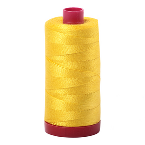 Aurifil Thread 12wt 325m Canary 2120