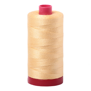 Aurifil Thread 12wt 325m Medium Butter 2130