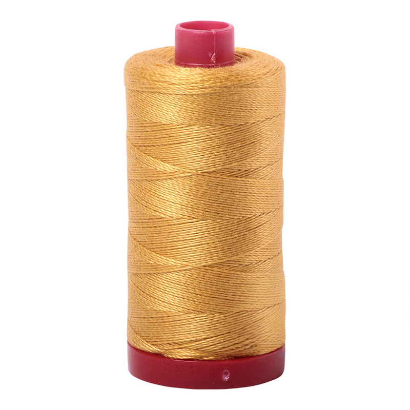 Aurifil Thread 12wt 325m Tarnished Gold 2132