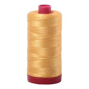 Aurifil Thread 12wt 325m Spun Gold 2134