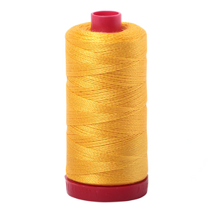 Aurifil Thread 12wt 325m Yellow 2135