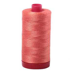 Aurifil Thread 12wt 325m Salmon 2225