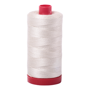 Aurifil Thread 12wt 325m Silver White 2309
