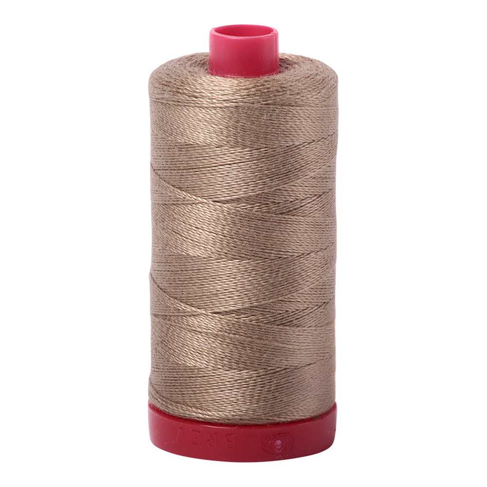 Sandstone Thread Aurifil Thread 12wt 325m Sandstone 2370 | Quilt Direct