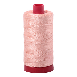 Aurifil Thread 12wt 325m Light Blush 2420