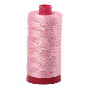 Aurifil Thread 12wt 325m Light Peony 2437
