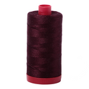 Aurifil Thread 12wt 325m Very Dark Brown 2465 *