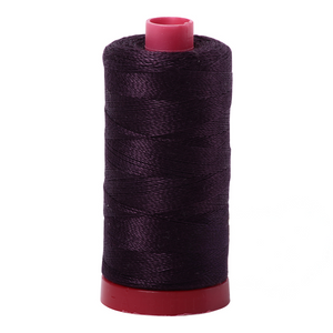 Aurifil Thread 12wt 325m Aubergine 2570 *