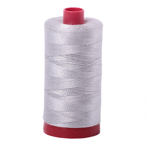 Aurifil Thread 12wt 325m Aluminium 2615