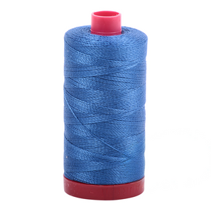 Aurifil Thread 12wt 325m Delft Blue 2730