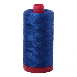 Aurifil Thread 12wt 325m Dark Cobalt 2740 *