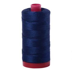 Aurifil Thread 12wt 325m Dark Navy 2784