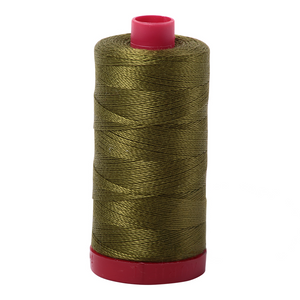 Aurifil Thread 12wt 325m Very Dark Olive 2887