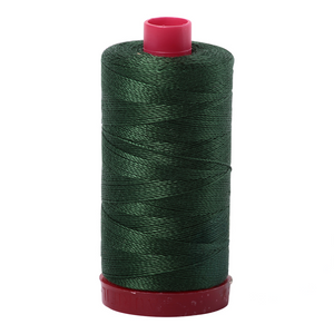 Aurifil Thread 12wt 325m Pine 2892