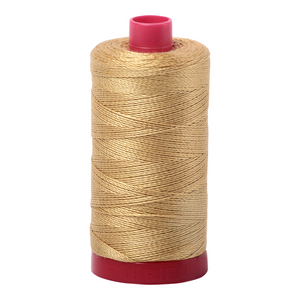 Aurifil Thread 12wt 325m Light Brass 2920