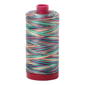 Aurifil Thread 12wt 325m Variegated Marrakesh  3817