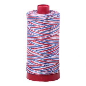 Aurifil Thread 12wt 325m Variegated Liberty 3852