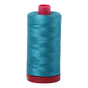 Aurifil Thread 12wt 325m Dark Turquoise 4182
